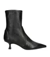 Stuart Weitzman Naomi Ankle Boots In Black