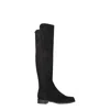 Stuart Weitzman Leather Over The Women's Knee In Black