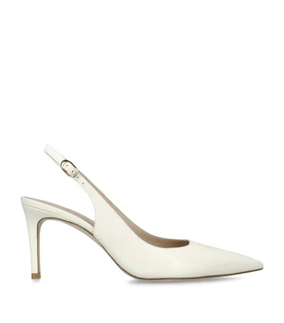 Stuart Weitzman Leather Power Slingback Pumps 75 In Multi