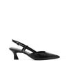 Stuart Weitzman Sandals Pointed Toe Buckle Detail
