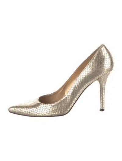 Pre-owned Stuart Weitzman Leather Pumps