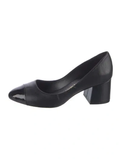 Pre-owned Stuart Weitzman Leather Pumps In Black