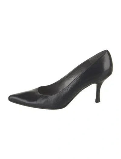 Pre-owned Stuart Weitzman Leather Pumps In Blue