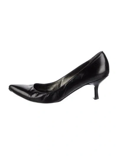 Pre-owned Stuart Weitzman Leather Pumps In Blue