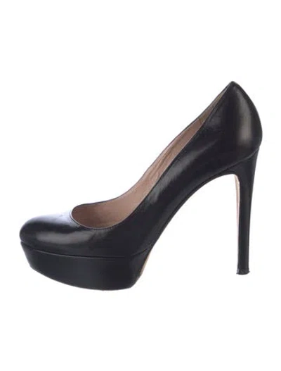 Pre-owned Stuart Weitzman Leather Pumps In Blue