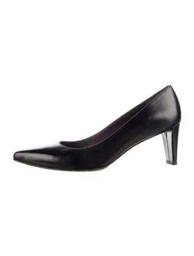 Pre-owned Stuart Weitzman Leather Pumps In Blue