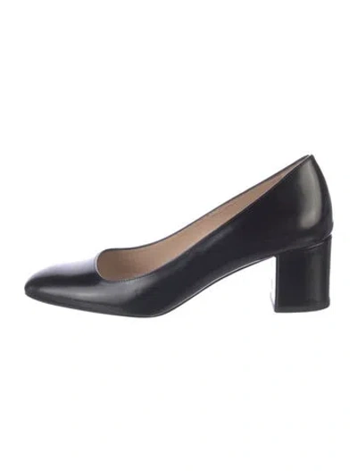Pre-owned Stuart Weitzman Leather Pumps In Blue