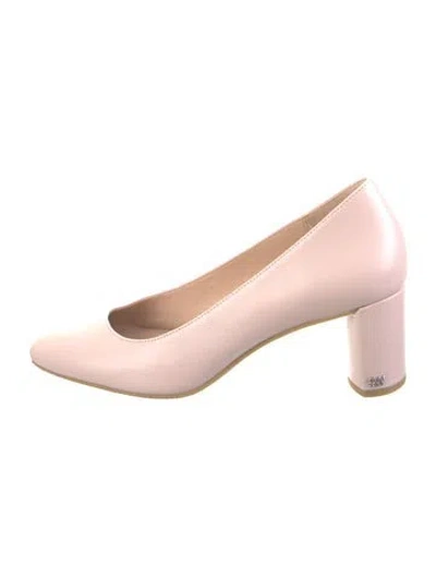 Pre-owned Stuart Weitzman Leather Pumps In Neutral