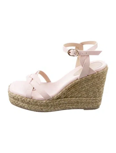 Pre-owned Stuart Weitzman Leather Pumps In Neutral