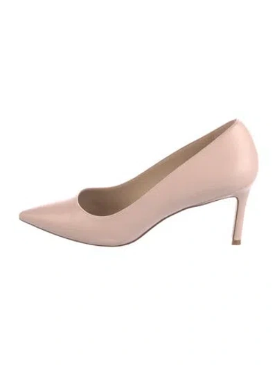 Pre-owned Stuart Weitzman Leather Pumps In Pink