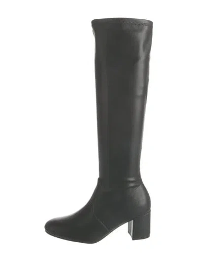 Pre-owned Stuart Weitzman Leather Riding Boots In Multi