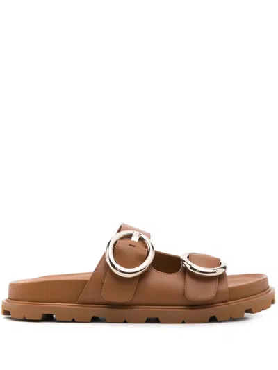 Stuart Weitzman Leather Sandals