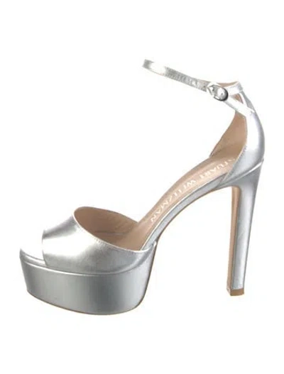 Pre-owned Stuart Weitzman Leather Sandals