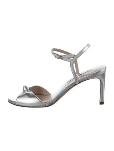 Pre-owned Stuart Weitzman Leather Sandals