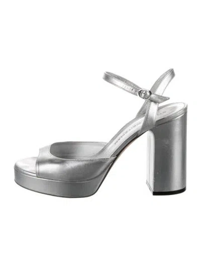 Pre-owned Stuart Weitzman Leather Sandals