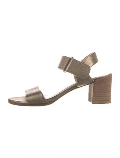Pre-owned Stuart Weitzman Leather Sandals