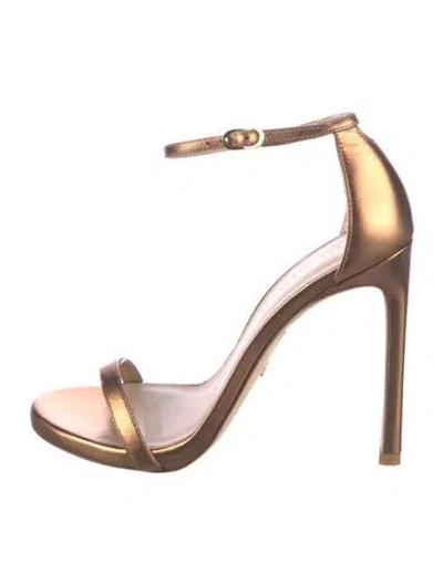 Pre-owned Stuart Weitzman Leather Sandals