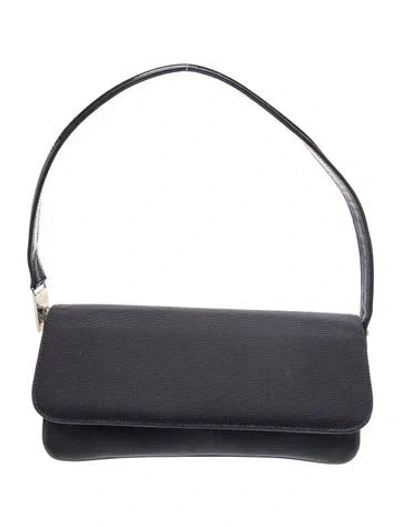 Pre-owned Stuart Weitzman Leather Shoulder Bag In Blue