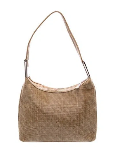Pre-owned Stuart Weitzman Leather Shoulder Bag In Brown