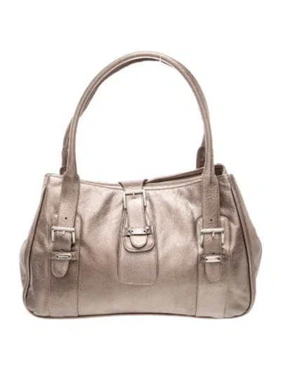 Pre-owned Stuart Weitzman Leather Shoulder Bag In Multi