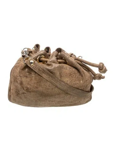 Pre-owned Stuart Weitzman Leather Shoulder Bag In Neutral
