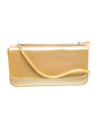 Pre-owned Stuart Weitzman Leather Shoulder Bag In Neutrals