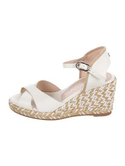 Pre-owned Stuart Weitzman Leather Slingback Pumps In Pink