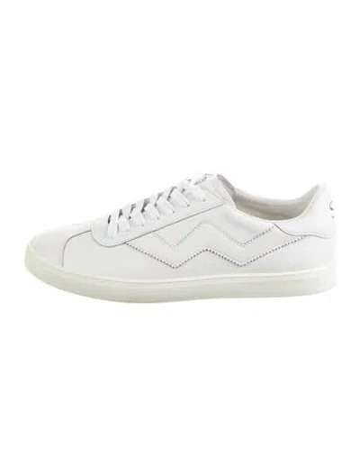 Pre-owned Stuart Weitzman Leather Sneakers In Multi