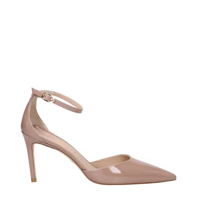 Stuart Weitzman Leather Stiletto Heel Women's Sandals In Pink