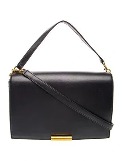 Pre-owned Stuart Weitzman Leather Top Handle Bag In Blue