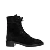 Stuart Weitzman Leather Women's Ankle In Black