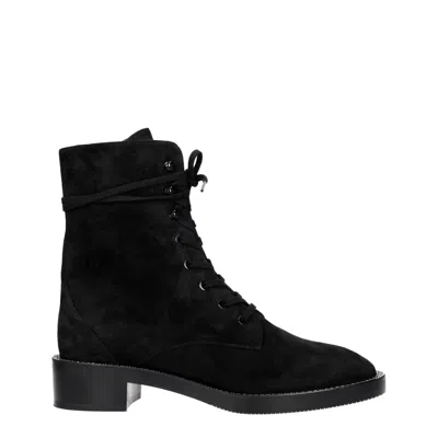 Stuart Weitzman Leather Women's Ankle In Black