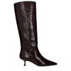 Stuart Weitzman Naomi 50 Boots Brown In Brown
