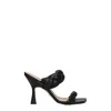 Stuart Weitzman Leather Women's Sandal In Black