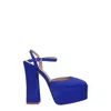 Stuart Weitzman Leather Women's Sandal In Blue