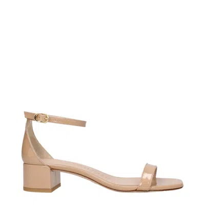 Stuart Weitzman Leather Women's Sandal In Pink
