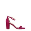 Stuart Weitzman Nearlynude Women's Sandals Suede Fuxia/orchid In Pink