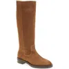 Stuart Weitzman Lenora Knee High Boot In Brown