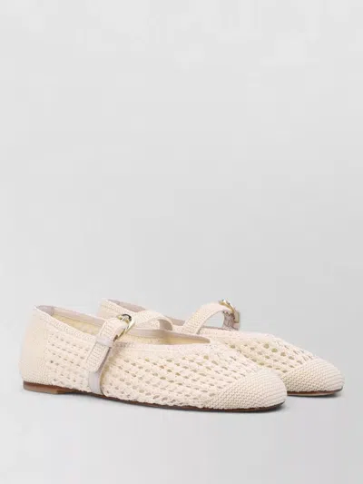 Stuart Weitzman Leora Knit Mary Jane Ballet Flats In Multi