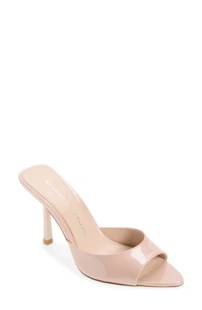 Stuart Weitzman Lexington Mule 85 In Pink