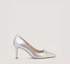 Stuart Weitzman Lilah Pump 75 In White