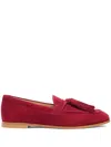 Stuart Weitzman Lindi Loafers In Red
