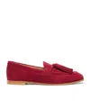 Stuart Weitzman Lindi Loafers In Red
