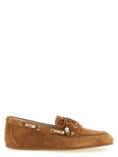 Stuart Weitzman Loafer In Tan