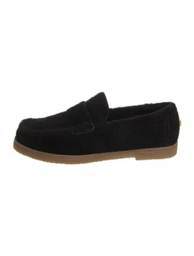 Pre-owned Stuart Weitzman Loafers In Black
