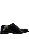 Stuart Weitzman Club Classic Cap Toe Oxford In Black