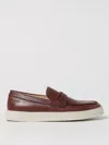 Stuart Weitzman Brixton Comfortable Flat Sole Loafers In Braun