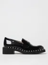 Stuart Weitzman Loafers  Woman Color Black In Black
