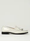 Stuart Weitzman Loafers  Woman Color White In White