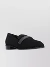 Stuart Weitzman Loafers With Embellished Strap Detail